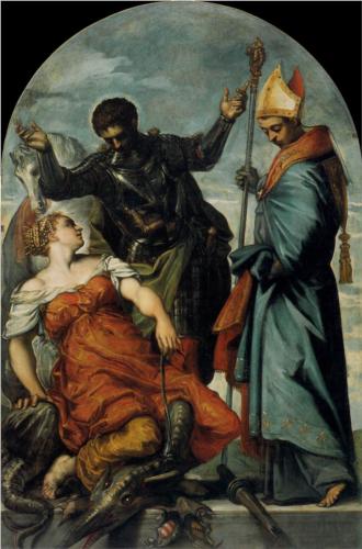 Pintura de 1553 en la Galería de la Academia de Venecia