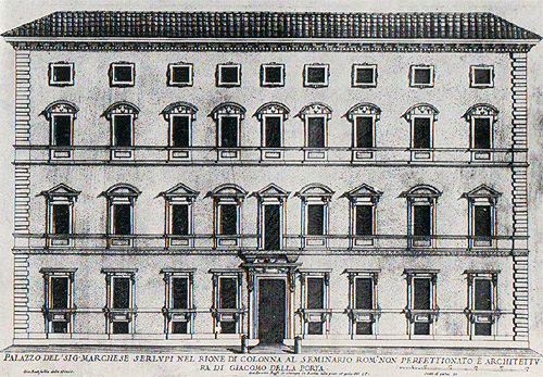 Dibujo del palacio