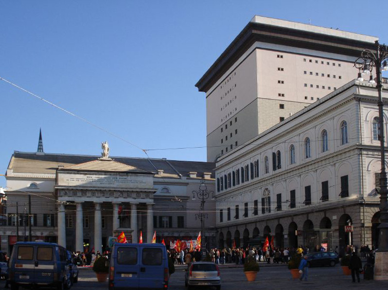 Reconstrucción del Teatro Carlo Felice