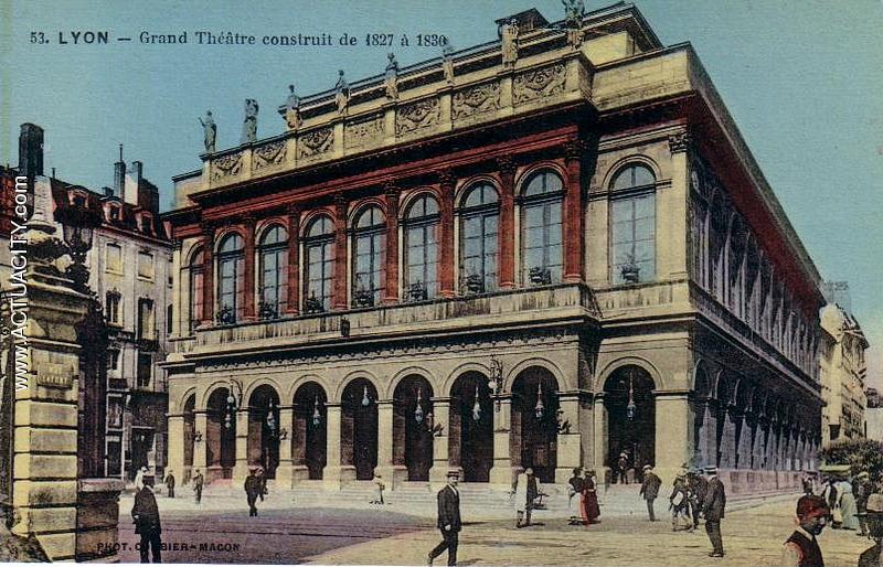 Postal del teatro.