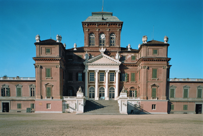 Foto de la fachada del Castello Racconigi