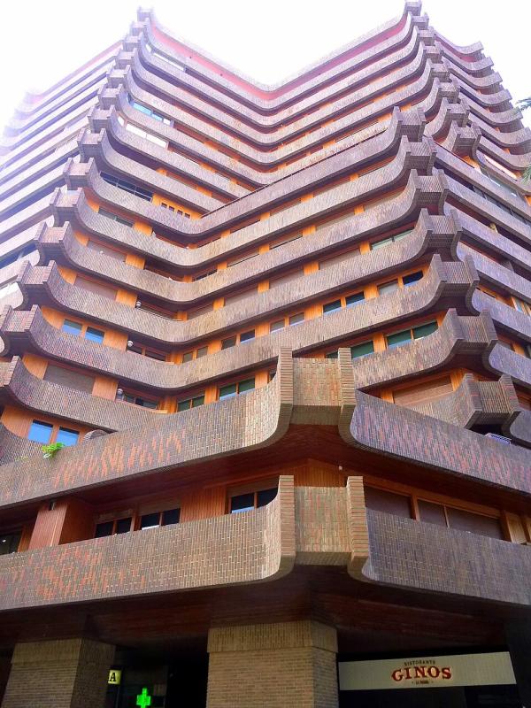 Torre Ripalda. Discontinuidad de los niveles del edificio