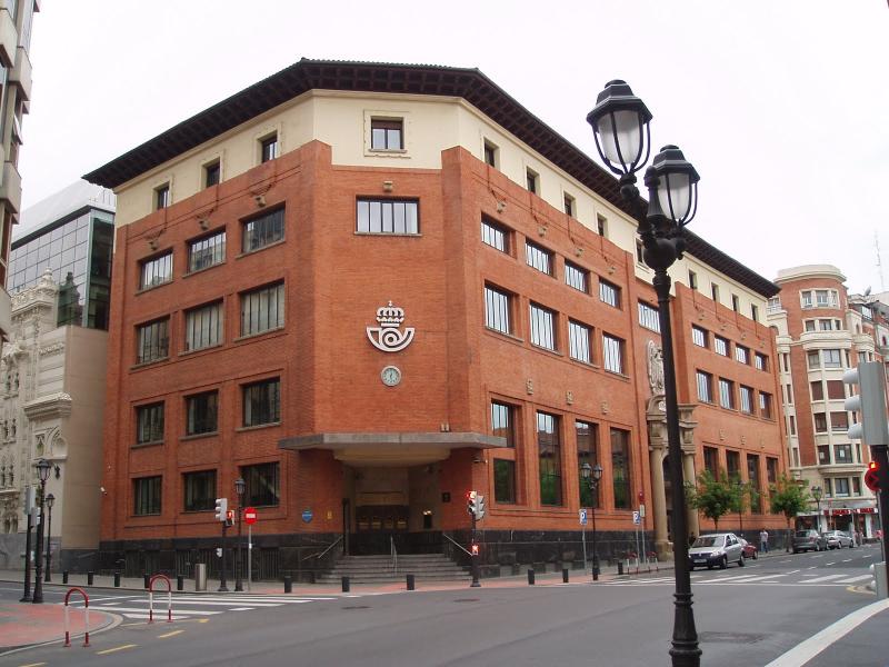 Casa de Correos y Telégrafos en Bilbao