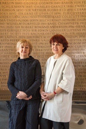 Yvonne Farrell and Shelley McNamara