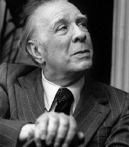 Retrato fotográfico de Jorge Luis Borges