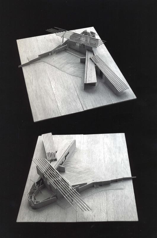 Casa Riumors. Maqueta.