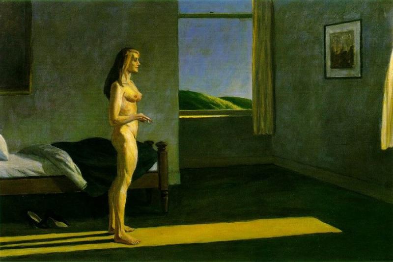 Una Mujer al Sol, 1961, Edward Hopper