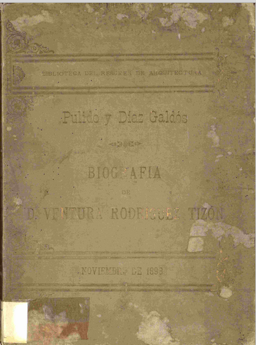 Portada del antiguo libro