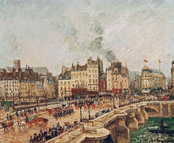 Le Pont Neuf - Camille Pissarro
Obtenida de: https://www.reprodart.com/a/camille-pissarro/cpissarrolepontneuf-2.html