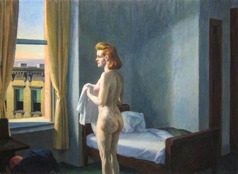 Mañana en una ciudad, 1944, Edward Hopper.