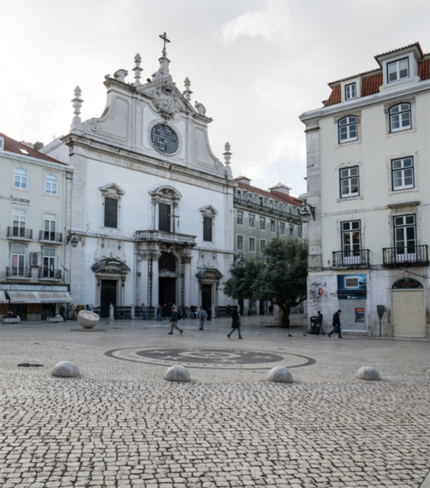 Iglesia de Santo Domingo en Lisboa