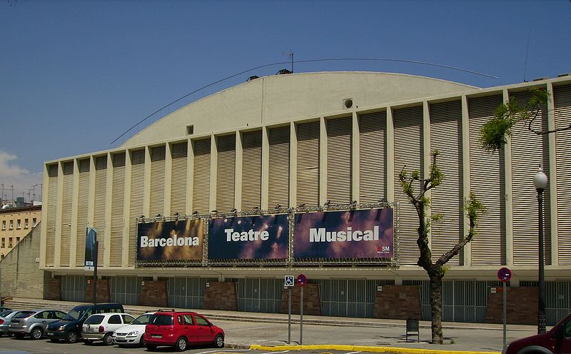 Palacio de los deportes de invierno de Barcelona
