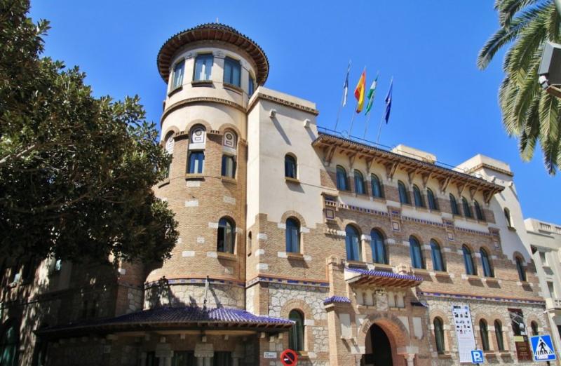 Casa de Correos y Telégrafos en Málaga
