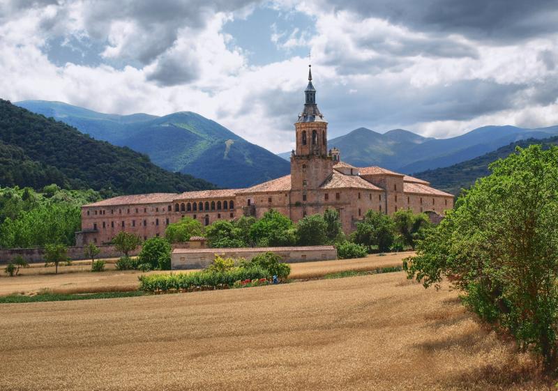 Monasterio de San Millan de la Cogolla. Vista general.
