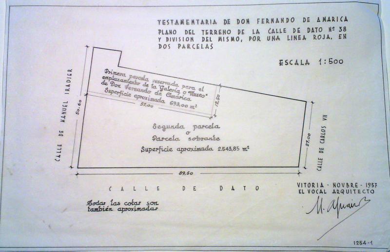 Plano del solar