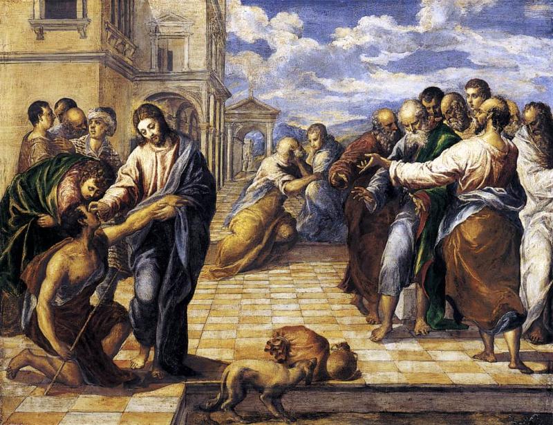  Es un buen ejemplo de las enseñanza de Tiziano sobre el color.  Realizó tres versiones. Una se encuentra en la Gemäldegalerie de Dresde, otra está en la Galería Nacional de Parma y esta en el Metropolitan Museum de Nueva York.
