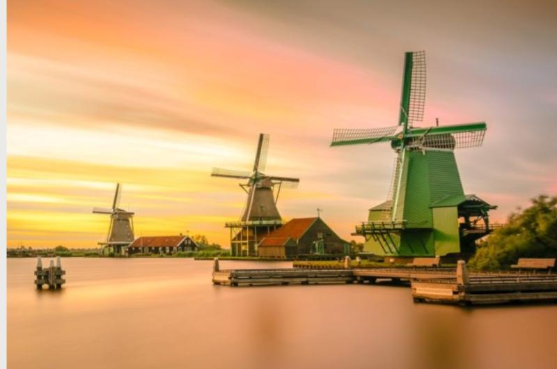 Los molinos de Zaanse Schans