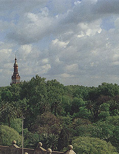 Parque de Maria Luisa. Exposición Iberoamericana de Sevilla.