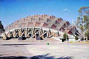 Palacio de Deportes para las Olimpiadas de México