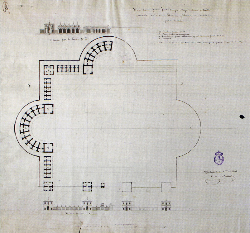 Planta y alzados